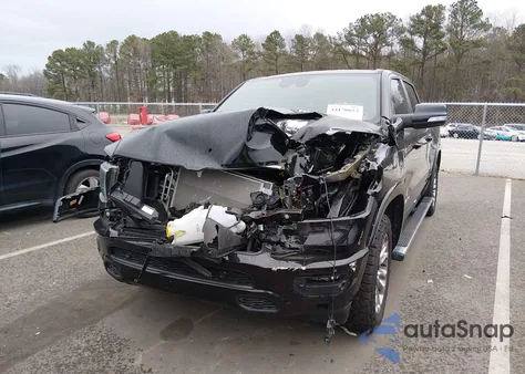 2022 Ram 1500 Laramie 4X4 5'7 Box из США, поврежденный, VIN 1C6SRFJT2NN263683